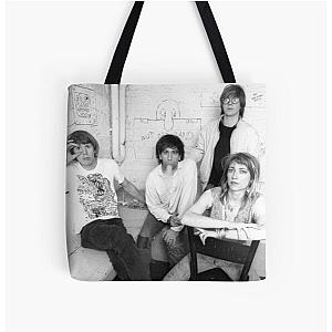 Sonic Youth (black & white) All Over Print Tote Bag