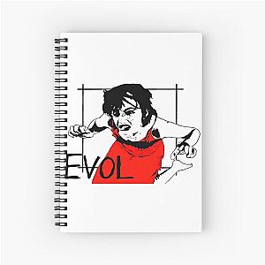 Evol - Sonic Youth (Red) Spiral Notebook