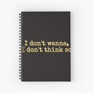 Lyrical sonic youth Spiral Notebook