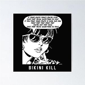 Bikini Kill If Sonic Youth Punk Rock Poster