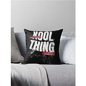 Sonic Youth Kool Thing Lyrics Throw Pillow