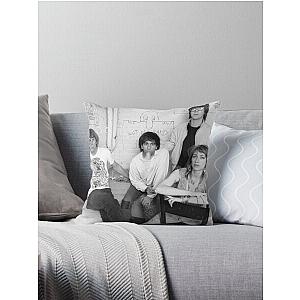 Sonic Youth (black & white) Throw Pillow