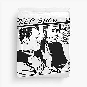 of Peep Show  Original Sonic Youth Goo Parody  Duvet Cover