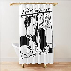 of Peep Show  Original Sonic Youth Goo Parody  Shower Curtain