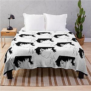 Sonny Boy Asakaze (Mono) Throw Blanket