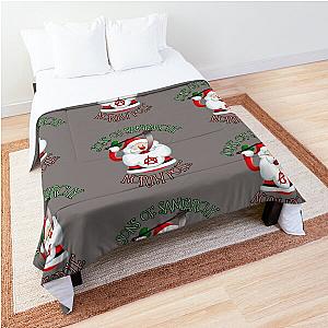 Sons of Anarchy Christmas Santa Pun Comforter