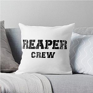 Sons of Anarchy Reaper Crew Zip  t-shirt Throw Pillow