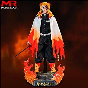 SOOSOOTOYS × SNC SC-001 1/6 Demon Slayer Rengoku Kyoujurou Three Head Action Figure Toy