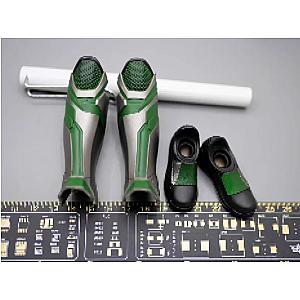 Soosootoys SST-035 1/6 Scale Male Shoes Leg Guards Model for 12'' Figure