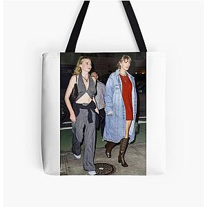 Sophie Turner and Taylor Swift fall outfit inspiration All Over Print Tote Bag