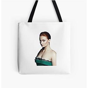 Sophie Turner Sansa Stark All Over Print Tote Bag