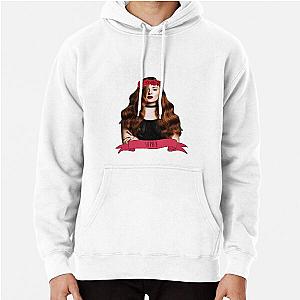 Sophie Turner in a red flower crown Hoodie