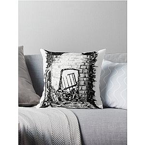 Undead Asylum Throw Pillow