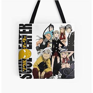 Soul Eater Bags - Team Soul Eater All Over Print Tote Bag RB1204