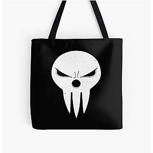 Soul Eater Bags - Soul Eater Shinigami  All Over Print Tote Bag RB1204