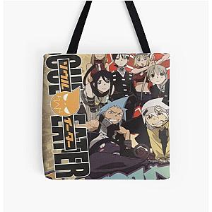 Soul Eater Bags - Soul Eater Volume 4 Poster All Over Print Tote Bag RB1204