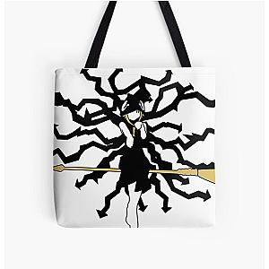 Soul Eater Bags - Medusa Soul Eater (B&amp;W Version) All Over Print Tote Bag RB1204