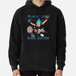 Soul Eater Hoodies - Soul Eater - Black Star  Pullover Hoodie RB1204