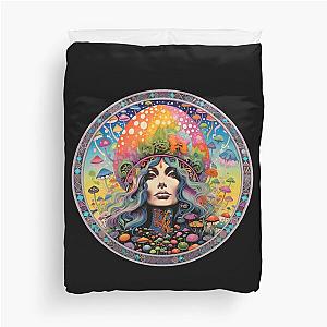 Mystical Luminescence of My Sensuous Shroom Soundgarden Duvet Cover