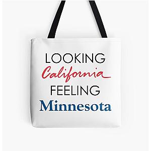 Looking California Feeling Minnesota, Outshined by Soundgarden All Over Print Tote Bag