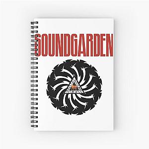 Cute Astronout in  soundgarden Spiral Notebook