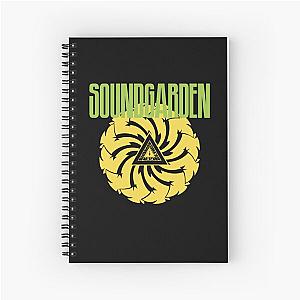 Soundgarden - BadMotorFinger YellowGreen Spiral Notebook