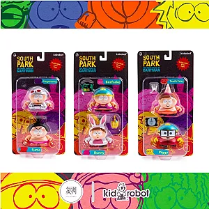 South Park Fingerbang and Sumo Toothfairy and Piggy Beefcake and Bunny Keychain