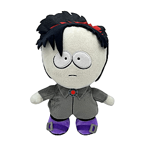 23cm Grey Pete Thelman Goth Kids South Park Stuffed Cartoon Anime Doll Plush