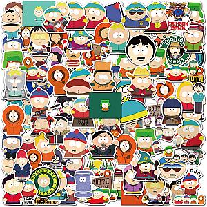 10/50Pcs South Park Cute Characters Stickers