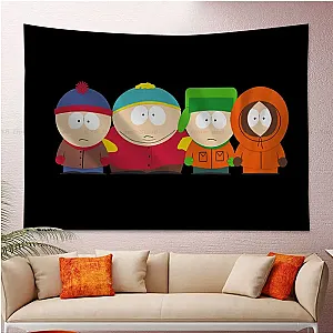 South Park Cartoon Colorful Tapestry Children Wall Hanging Art