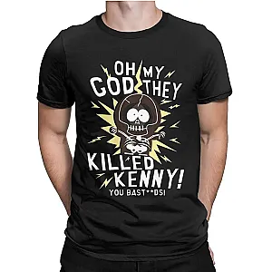 South Park Cartoon Kenny Funny Oh My God They Killed Kenny Anime T-Shirt