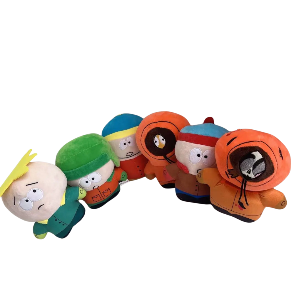 10-20cm South Park Cartoon Characters Boys Keychain Soft Toy Plush ...