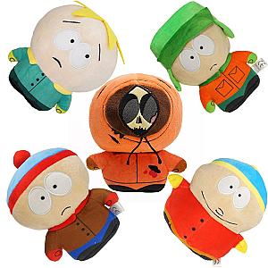 16-18cm South Park 2 Styles Stan Kyle Kenny Cartman Cartoon Doll Plush