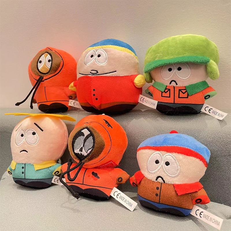 10cm South Park Cartoon Characters Stuffed Toy Keychain | South Park ...