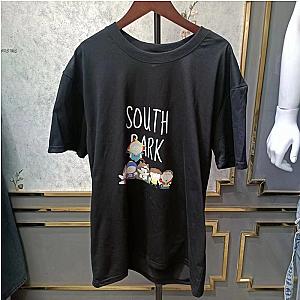South Park Characters Print Oversized T-shirt