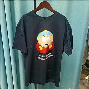 South Park Characters Short Sleeve Print T-shirts