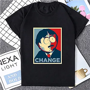 South Park Funny Stan Graphic Change Vintage Printed Unisex T-shirts