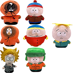 20cm 7pcs Cartoon South Park Stuffed Toy Plush