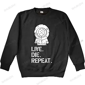 South Park Kenny Live Die Repeat Cartoon Hoodies