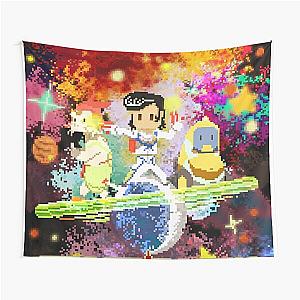 Space Dandy Pixel art Tapestry