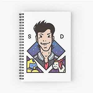 Dandy and Friends - Space Dandy Spiral Notebook