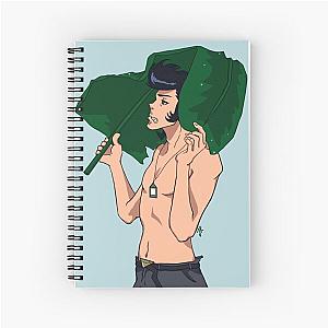 Jungle Space Dandy- Nude Spiral Notebook