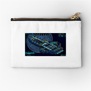 Space Haven Crew Life Is Tough Space Haven Zipper Pouches