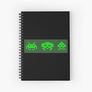 Space Invaders Spiral Notebook