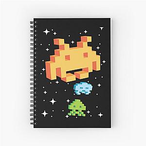 Space Invaders Spiral Notebook