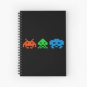 Space Invaders Spiral Notebook