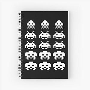 Space Invaders Spiral Notebook