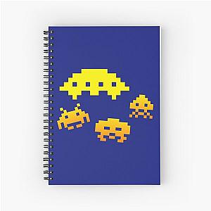 Space Invaders Spiral Notebook