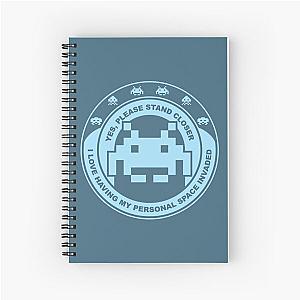 Space Invaders Spiral Notebook