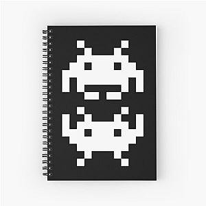 Space Invaders Spiral Notebook